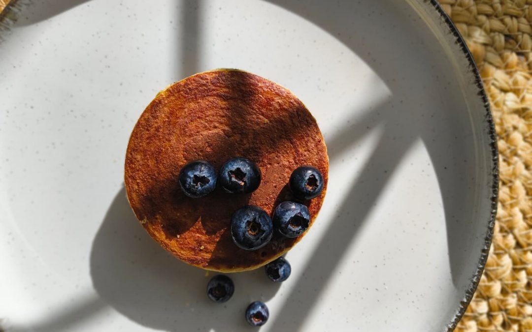 tortitas sin gluten de plátano