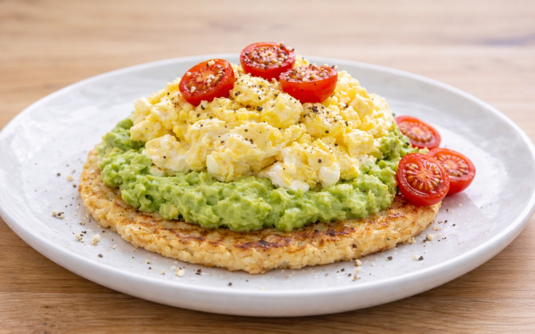 Tostada de avena sin gluten